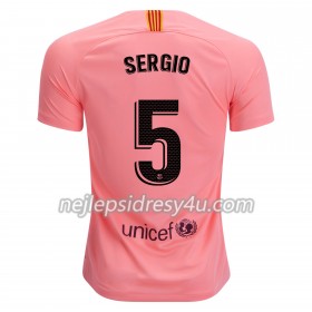 Fotbalový Dres FC Barcelona Sergio Busquets 5 Alternativní 2018/19